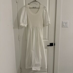 ZARA White Combination Knit Casual Maxi dress (LIMITED EDITION)

4938/008